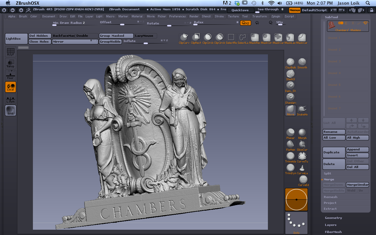 3d printing service zbrush